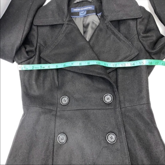 French connection long pea coat - Picture 6 of 9